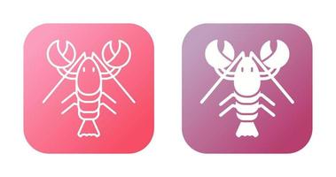 Lobster Vector Icon