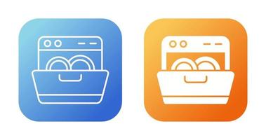 Dishwasher Vector Icon