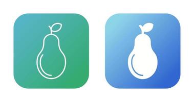 Pear Vector Icon