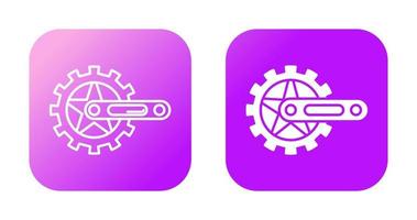 Crankset Vector Icon
