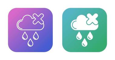 No Rain Vector Icon