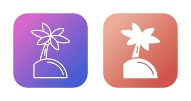 Palm Tree Vector Icon