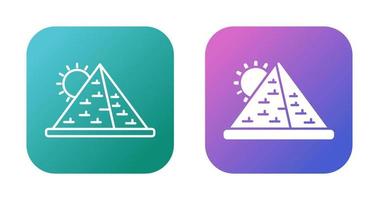 Pyramid Vector Icon