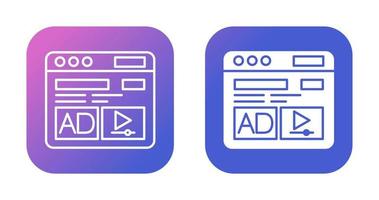 AD Vector Icon