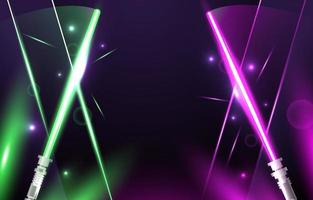 Light Saber Sword Background vector