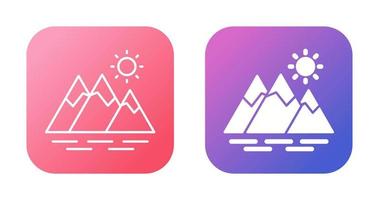 Mountain Vector Icon