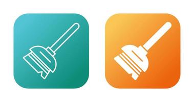 Broom Vector Icon
