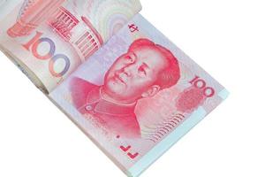 yuan o Rmb, chino moneda foto