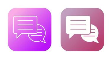 Conversation Vector Icon