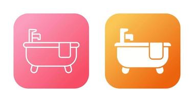 Bathtub Vector Icon