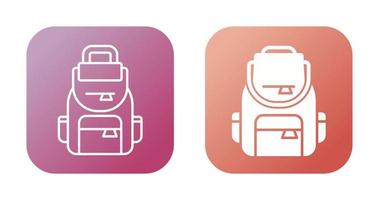 Backpack Vector Icon