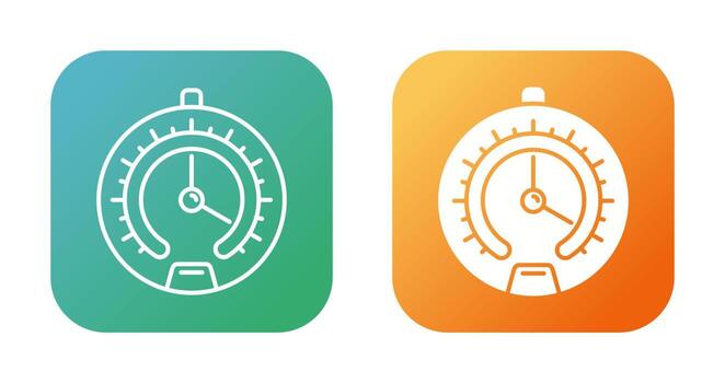 icono de vector de barómetro