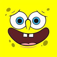 spongebob squarepants design vector