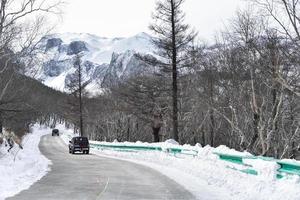 Changbai mountain scenery at Jilin, China photo