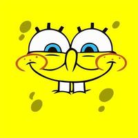 bob esponja pantalones Cuadrados diseño vector