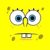 bob esponja pantalones Cuadrados diseño vector