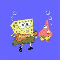 bob esponja pantalones Cuadrados diseño vector