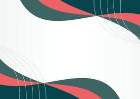 wavy design background has a refreshing feel, template for the design of certificates, business cards, banners, certificates, presentations vector