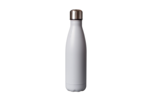 Gray bottle isolated on a transparent background png