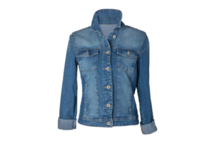 Blue jacket isolated on a transparent background png