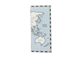 Map isolated on a transparent background png