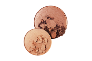Brown makeup isolated on a transparent background png