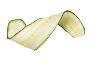 Slice of cucumber isolated on a transparent background png