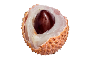 rot Litschi Obst isoliert auf ein transparent Hintergrund png