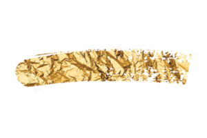 gouden decoratie geïsoleerd Aan een transparant achtergrond png