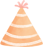 linda dulce pastel polca punto festivo fiesta sombrero acuarela png