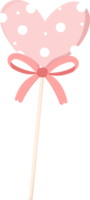 carino San Valentino amore cartone animato scarabocchio decorativo accessorio elemento png