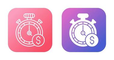 Time Of Money Vector Icon