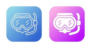 Diving Mask Vector Icon