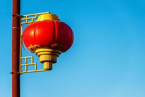 chino linternas, chino nuevo año foto