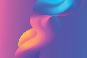 Abstract fluid Wave Gradient Liquid Background Free Vector