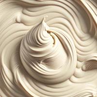 Ice cream. AI render photo