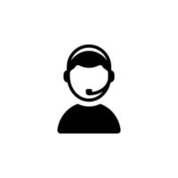 customer support icon vector