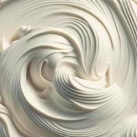 Ice cream texture. AI render photo