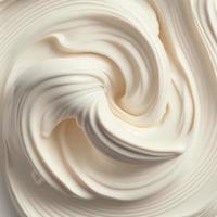 Confectionery cream texture. AI render. photo