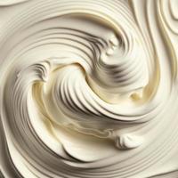 Confectionery cream texture. AI render. photo