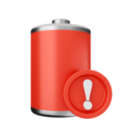 3d battery charge energy icon illustration png