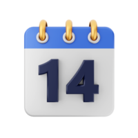 3d calendar event date day schedule icon illustration png