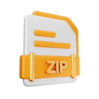 3d file ZIP format icon png