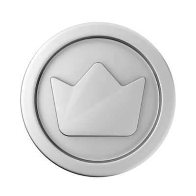 Silver Crown PNGs for Free Download