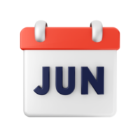 3d kalender evenement datum dag schema icoon illustratie png