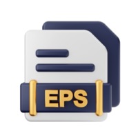 3d file EPS format icon png