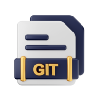 3d file GIT format icon png