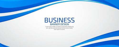 Modern business presentation template. Wavy style frame design. vector