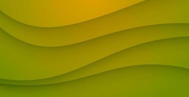 abstract modern wave green yellow diagonal stripe with shadow and light Suit for business, banner, poster, website, flyer, cover, presentation background. eps10 vector