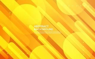 abstract orange yellow light modern geometric dynamic round shape background. eps10 vector
